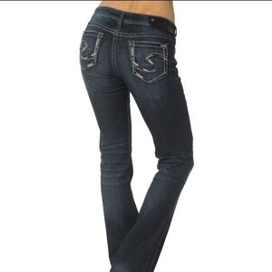 Silver Jeans Aiko Mid Skinny W31 L31 Women’s Designer Denim Western Rodeo
